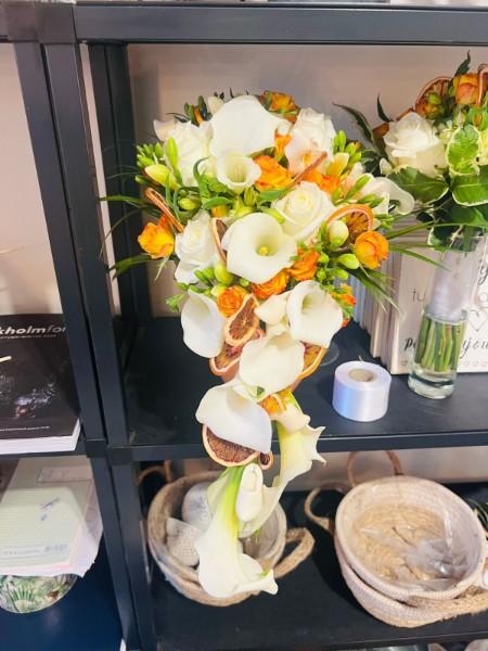 Fleurs pour baptême