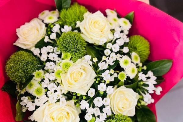 Bouquet chic choc collégiale nivelles 